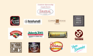 Sponsors of WPO 40th Anniversary Concert